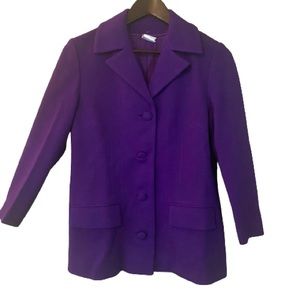 Vintage 60’s gorgeous purple grape jacket